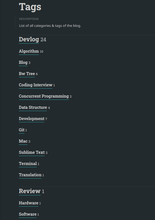 Creating Tag List Page Lazy Ren