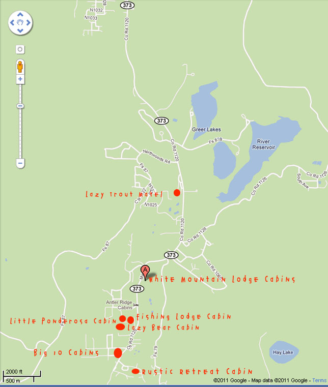 Lazy Trout Home Page Greer Arizona