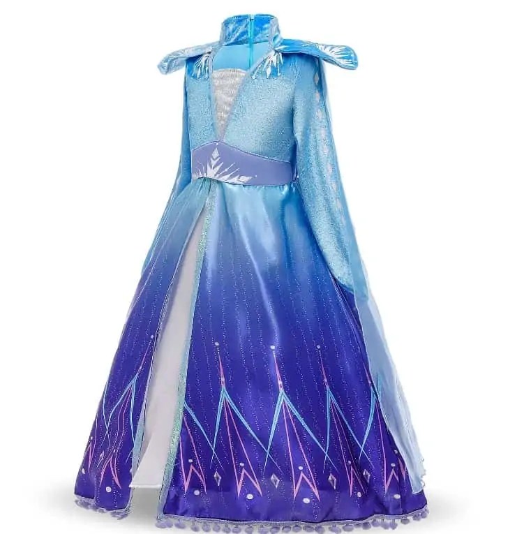 Vestido de Elsa Frozen 2 con cuello LB Chile