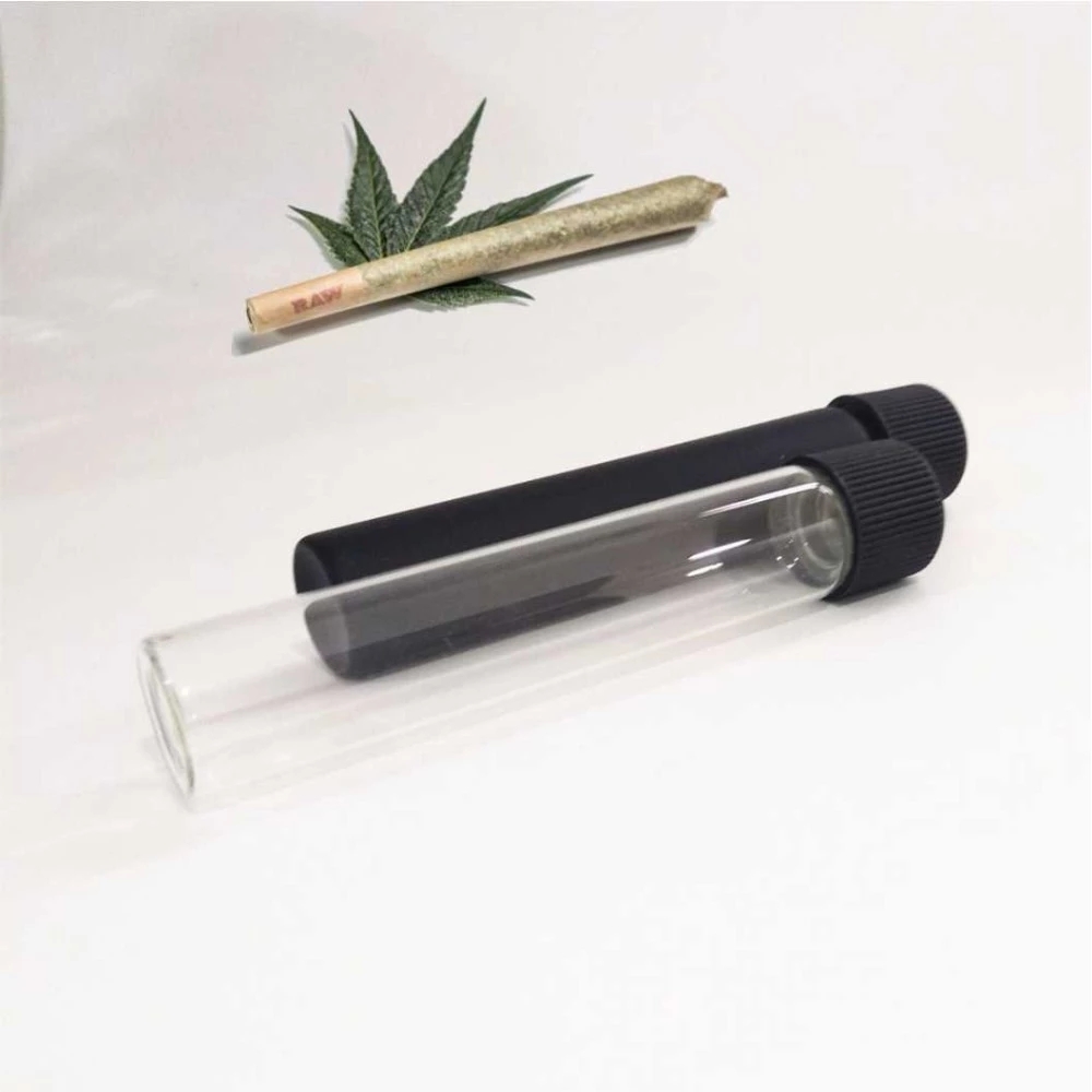 Wholesale 120mm Glass CR PreRoll Joint Tube Pre rolled cones and pre