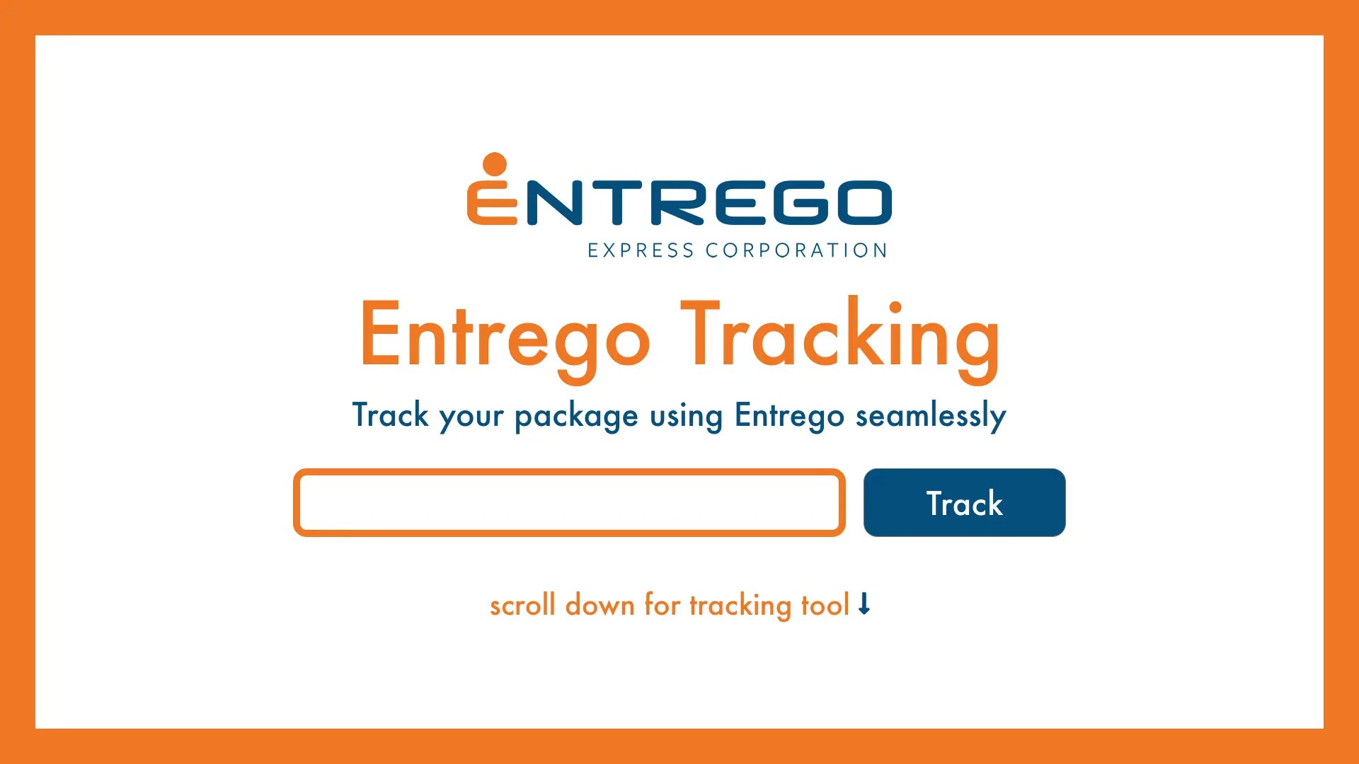 Entrego Tracking Track And Trace Your Package With Time, 42 OFF