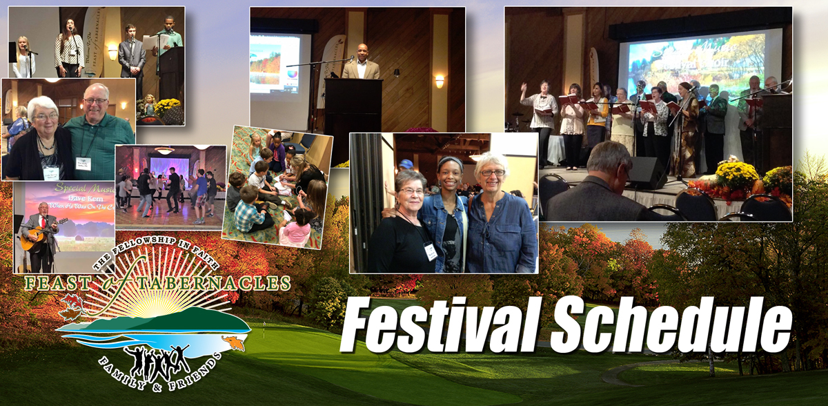 ar lake festival 2023 Festival Schedule LBL Feast of Tabernacles