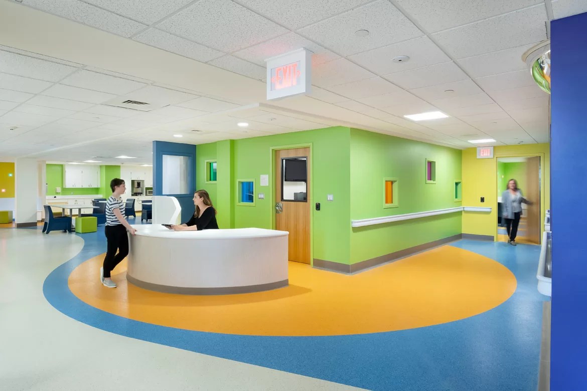 Child & Adolescent Psychiatric Unit Lavallee Brensinger Architects