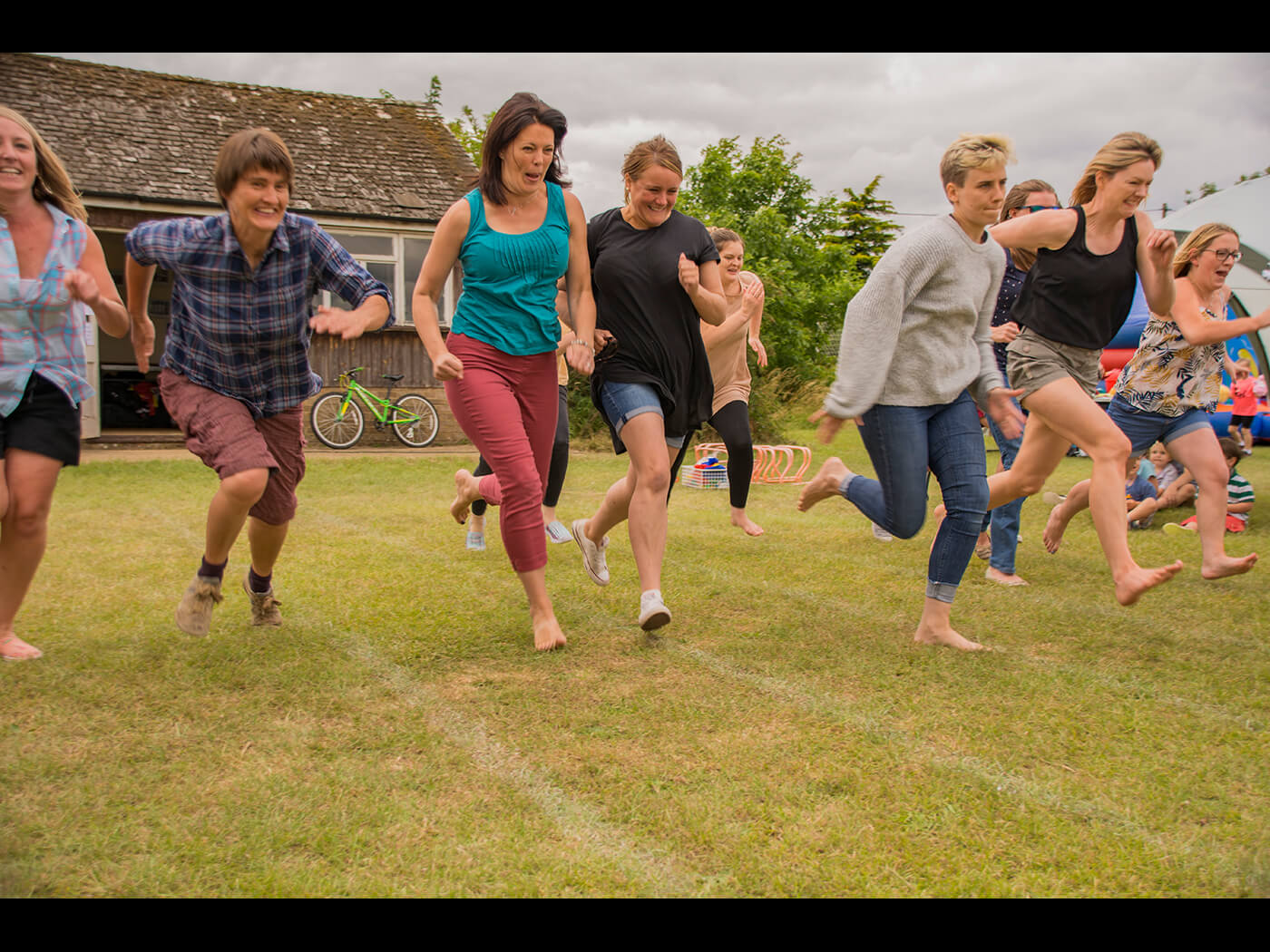 SCHOOL SPORTS DAY MUMS RACE by David Bolam S1 Leighton Buzzard