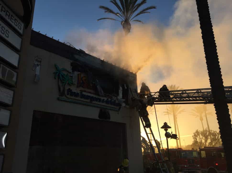 Fire in Islands restaurant in the Towne Center prompts 4