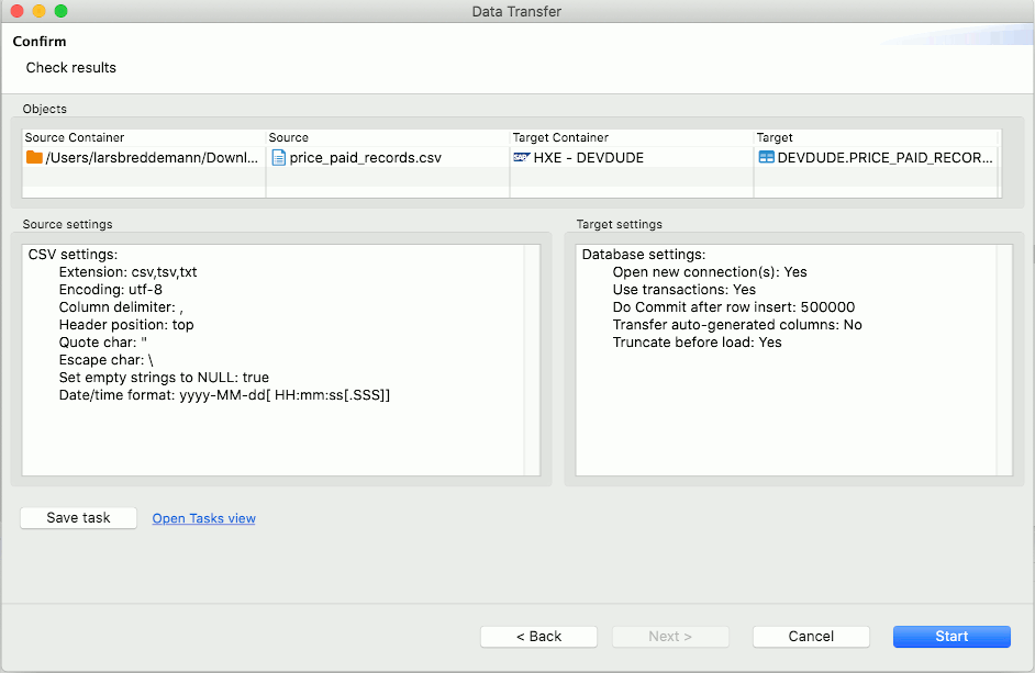 Getting Data Into Hana The Easy Way The Lars Breddemann Blog