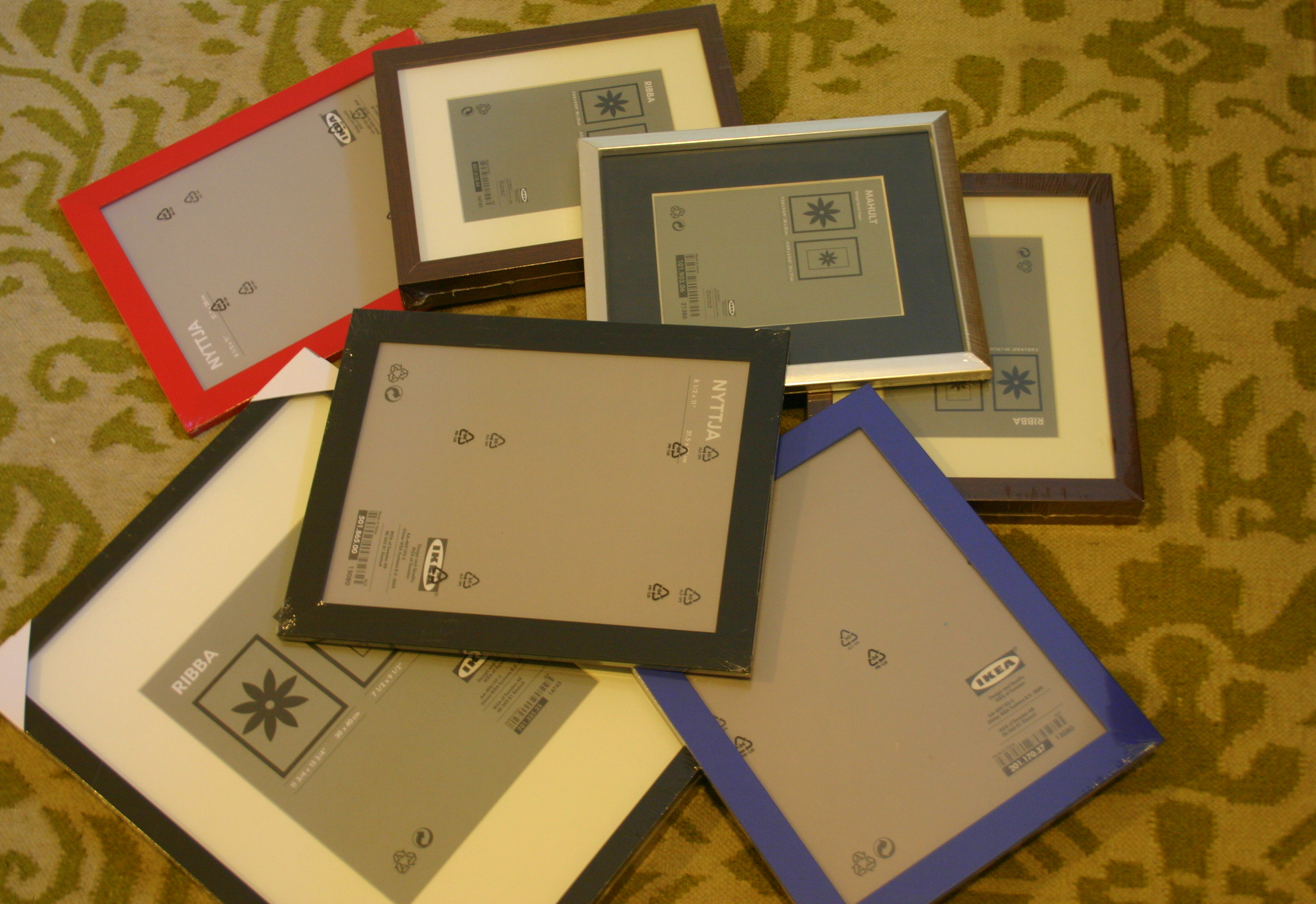 Custom Frame Mats Words