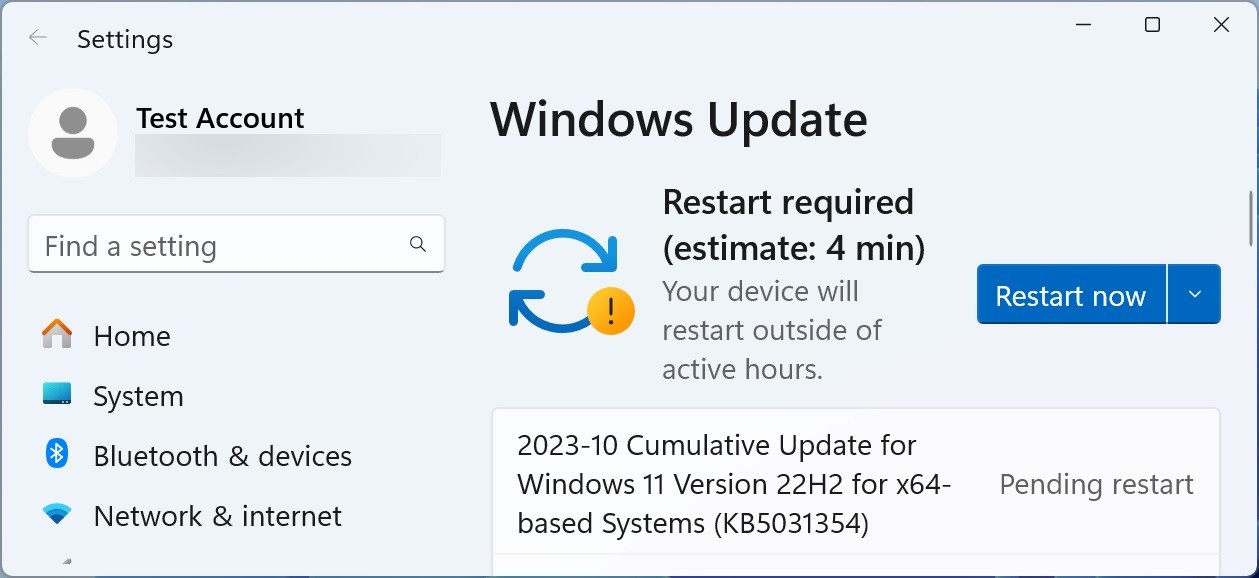 Windows 11 KB5031354 cumulative update released with new features