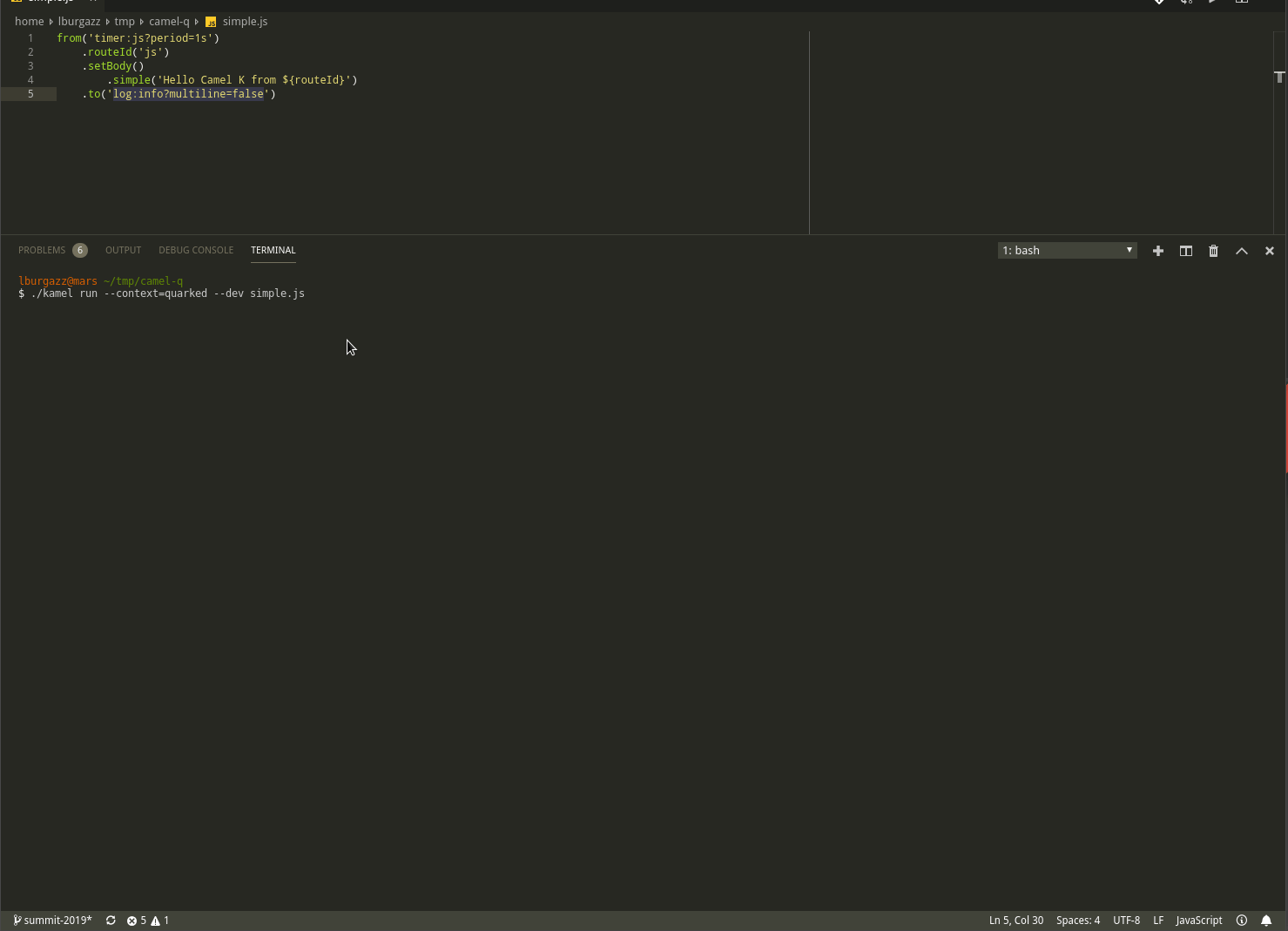 Adventures in GraalVM polyglot Camel (k) native routes with Quarkus