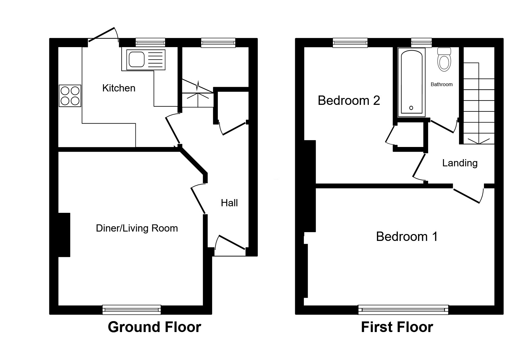 Lymington Road, Dagenham, Essex RM8, 2 bedroom terraced house for sale