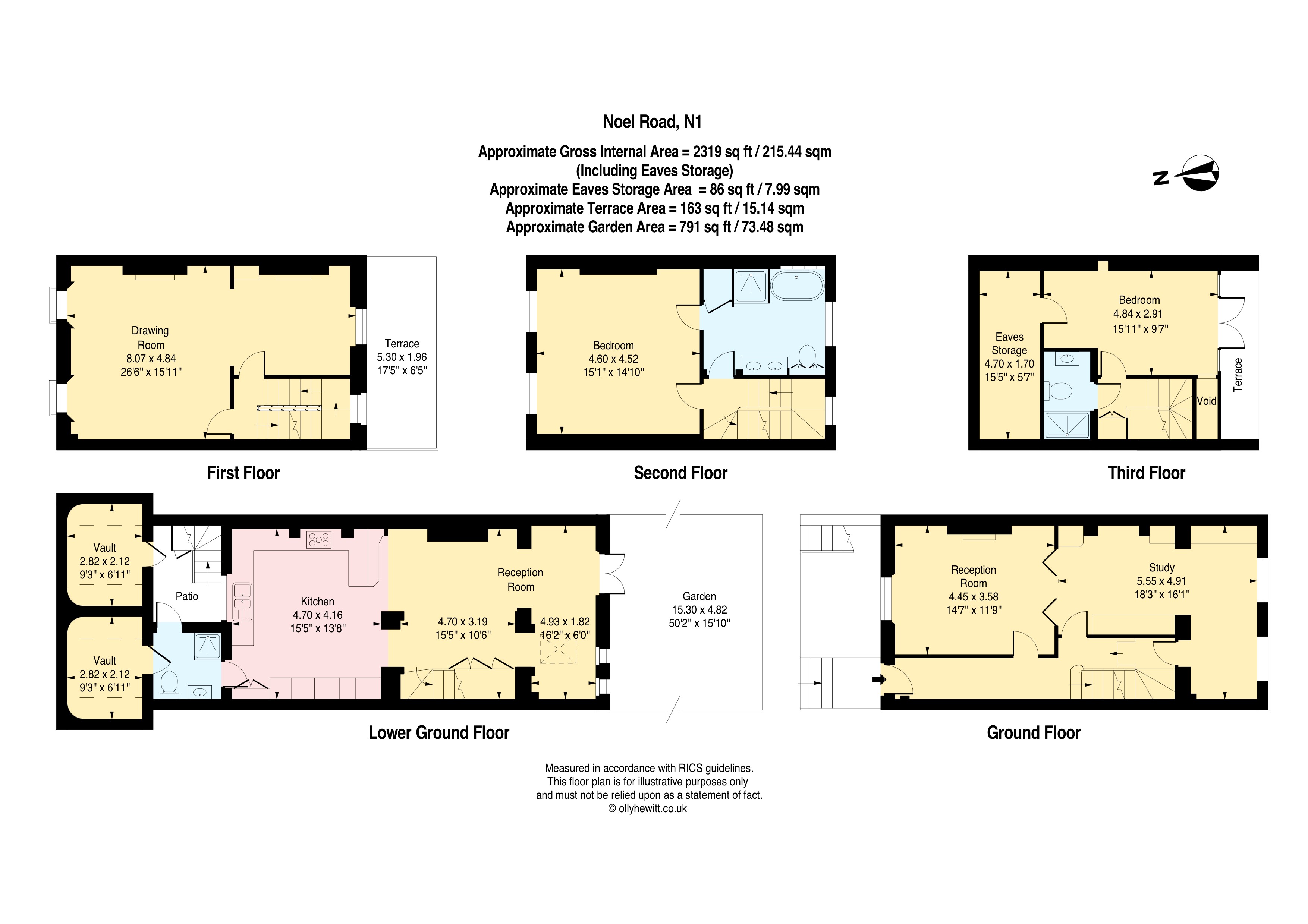 Noel Road, London N1, 4 bedroom terraced house for sale 60900141