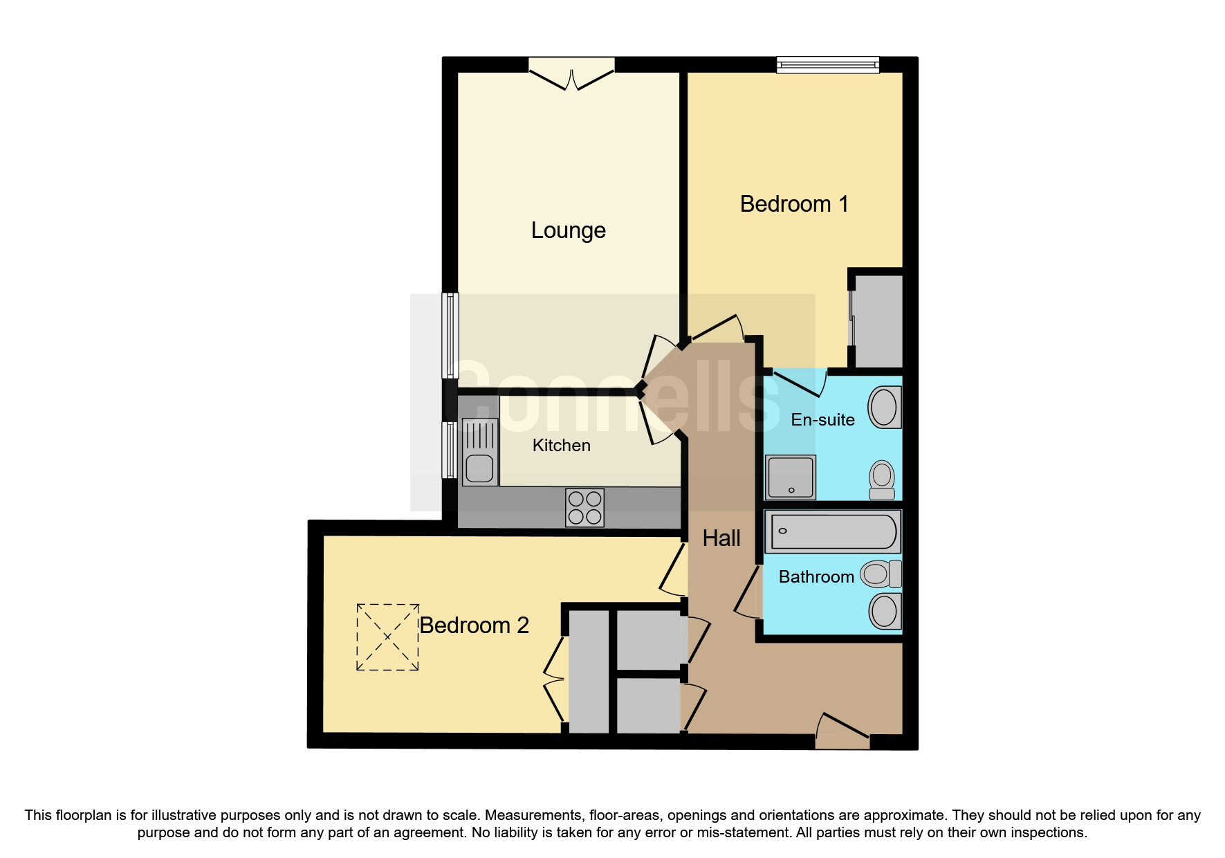 Shakespeare Road, Eastleigh SO50, 2 bedroom flat for sale 62260399