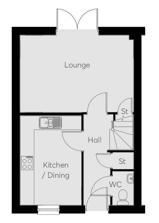 The Ashford, Brockworth GL3, 3 bedroom terraced house to rent