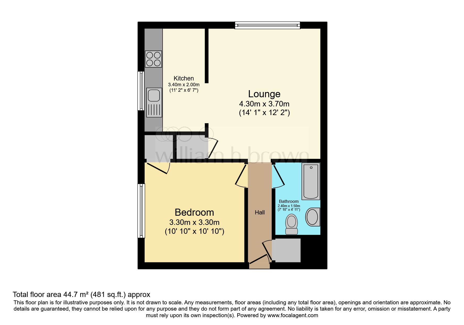 1 bed flat for sale in Hillside, Hoddesdon EN11 67146346 Zoopla