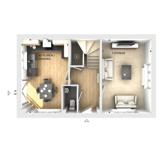 "The Lambert" at Banbury Road, Warwick CV34, 3 bedroom detached house