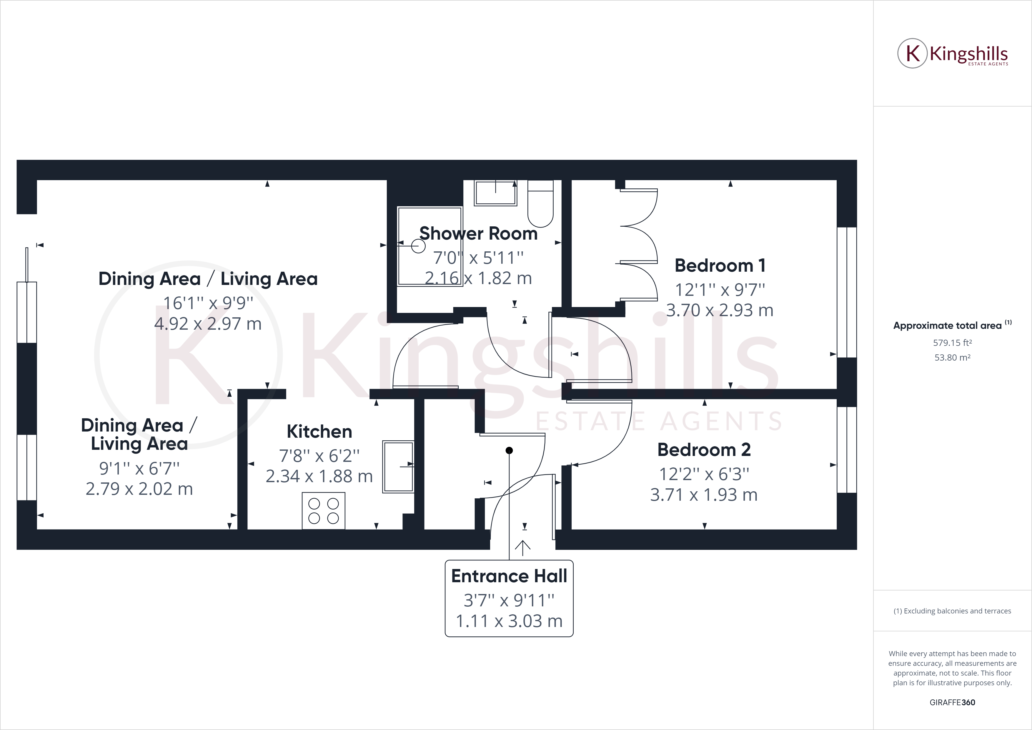 Roberts Ride, Hazlemere, High HP15, 2 bedroom flat for sale