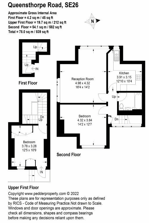 Queensthorpe Road, Sydenham, London SE26, 2 bedroom flat for sale 61035776 PrimeLocation