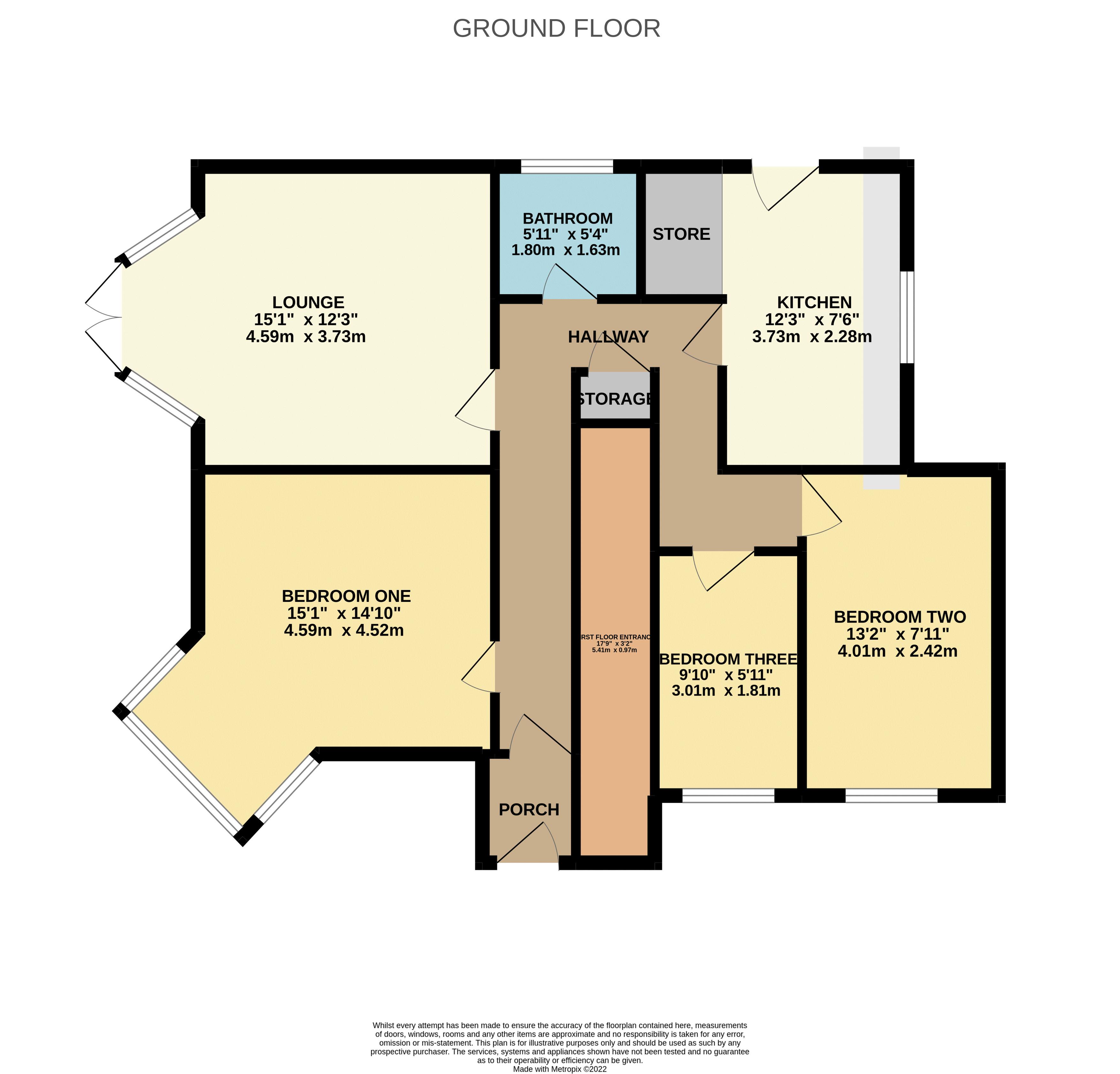 Chatsworth Road, Bournemouth BH8, 3 bedroom flat for sale 62851870 PrimeLocation