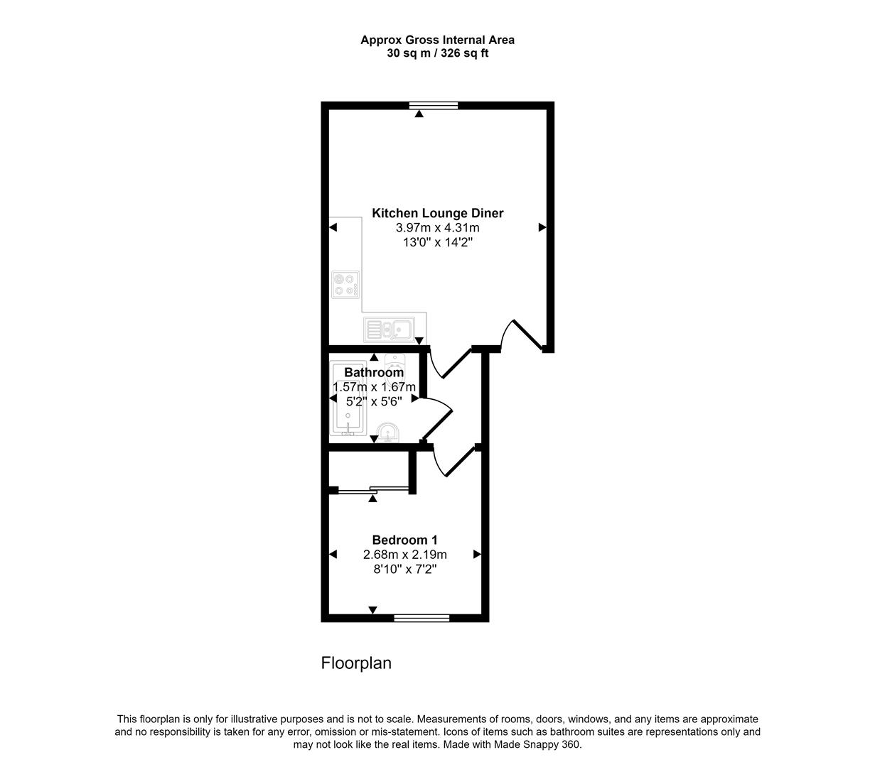 CoOp Lane, Pembroke Dock SA72, 1 bedroom flat for sale 66243846 PrimeLocation