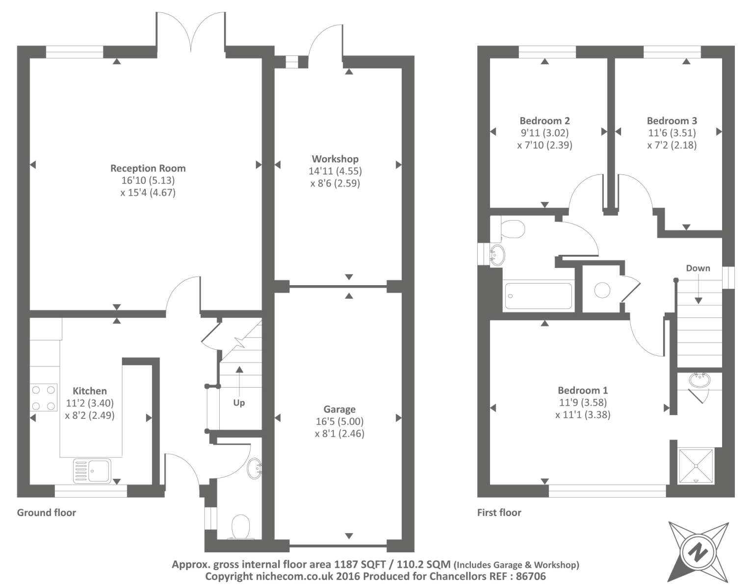Bagshot, Surrey GU19, 3 bedroom detached house for sale 45094987
