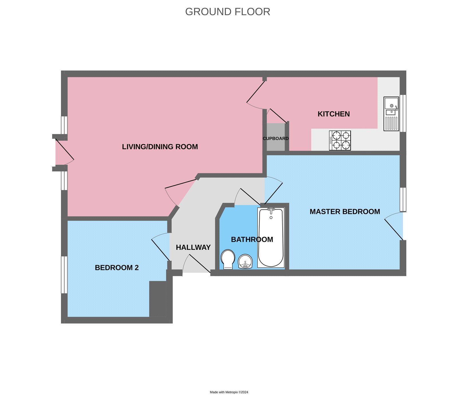 Rothesay Gardens, Lanesfield, Wolverhampton, West Midlands WV4, 2