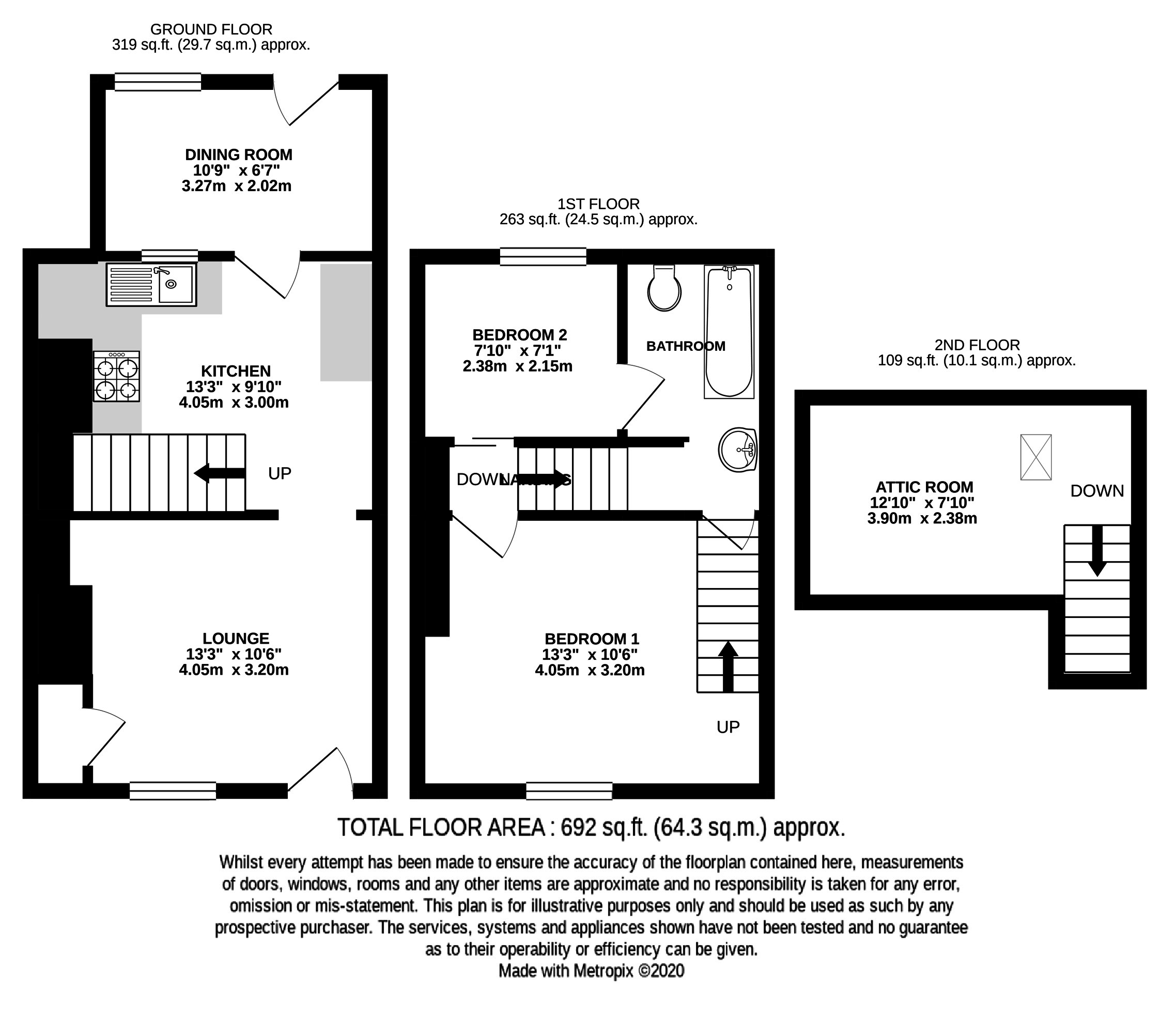 2 bed terraced house for sale in Lemon Road, Newton Abbot TQ12 Zoopla