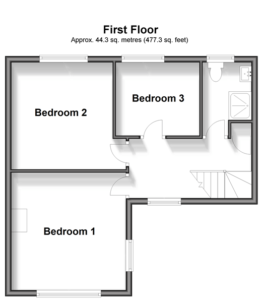 Dorking Road, Bookham, Leatherhead, Surrey KT23, 3 bedroom semi