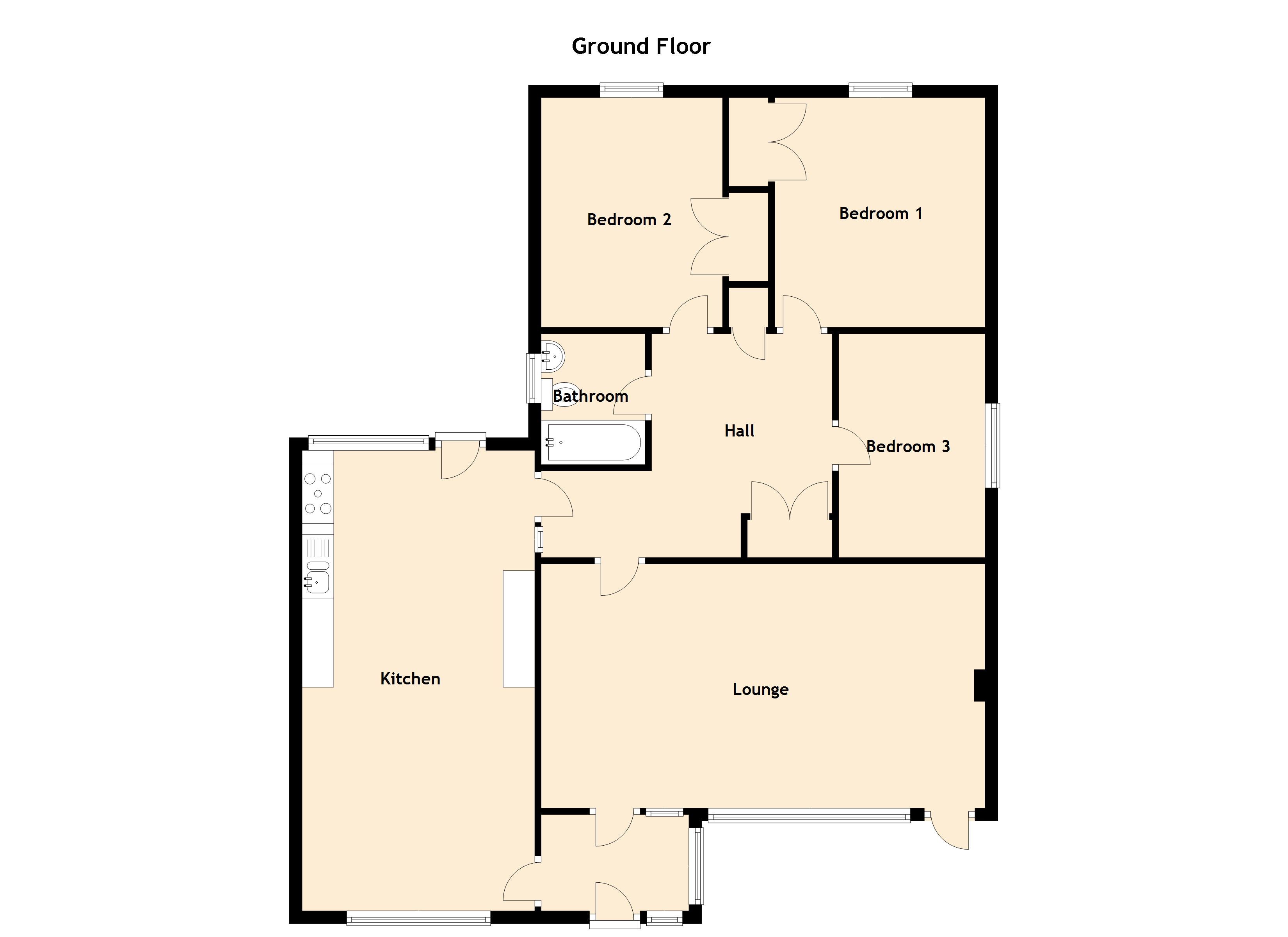 3 Bedrooms Bungalow for sale in Abbotsford Road, Galashiels, Borders TD1 id5246837