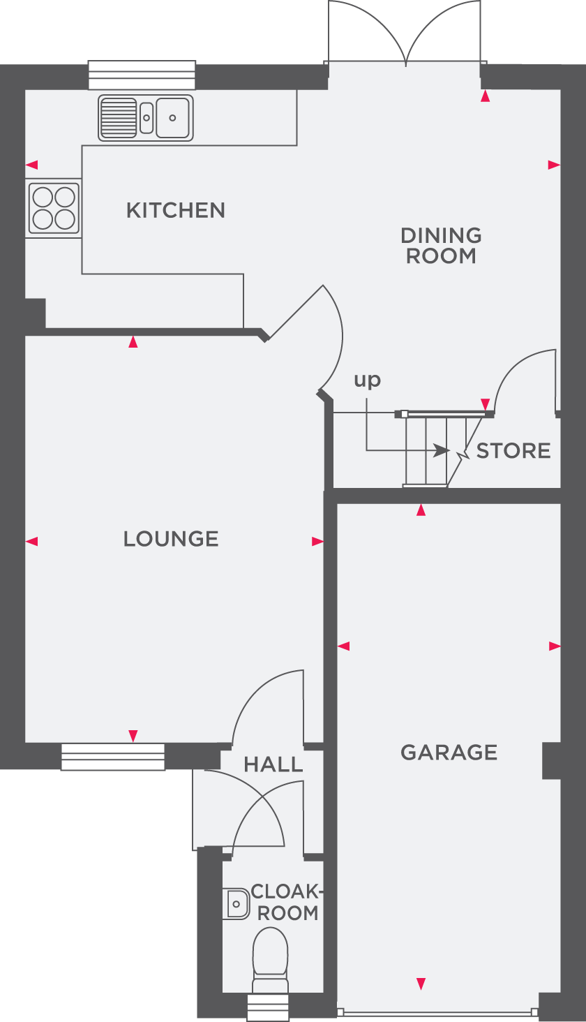 "The Nelson Talbot Manor" at Alport Road, Whitchurch SY13, 4 bedroom
