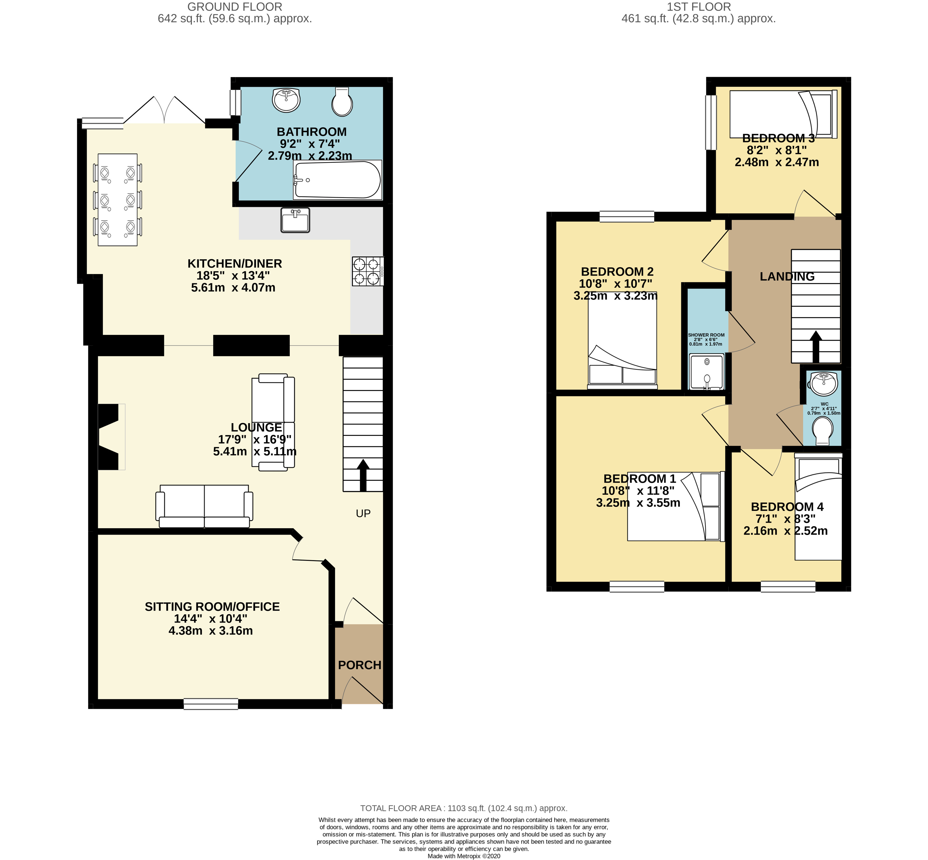 4 bed semidetached house for sale in Roche Road, Bugle, St. Austell