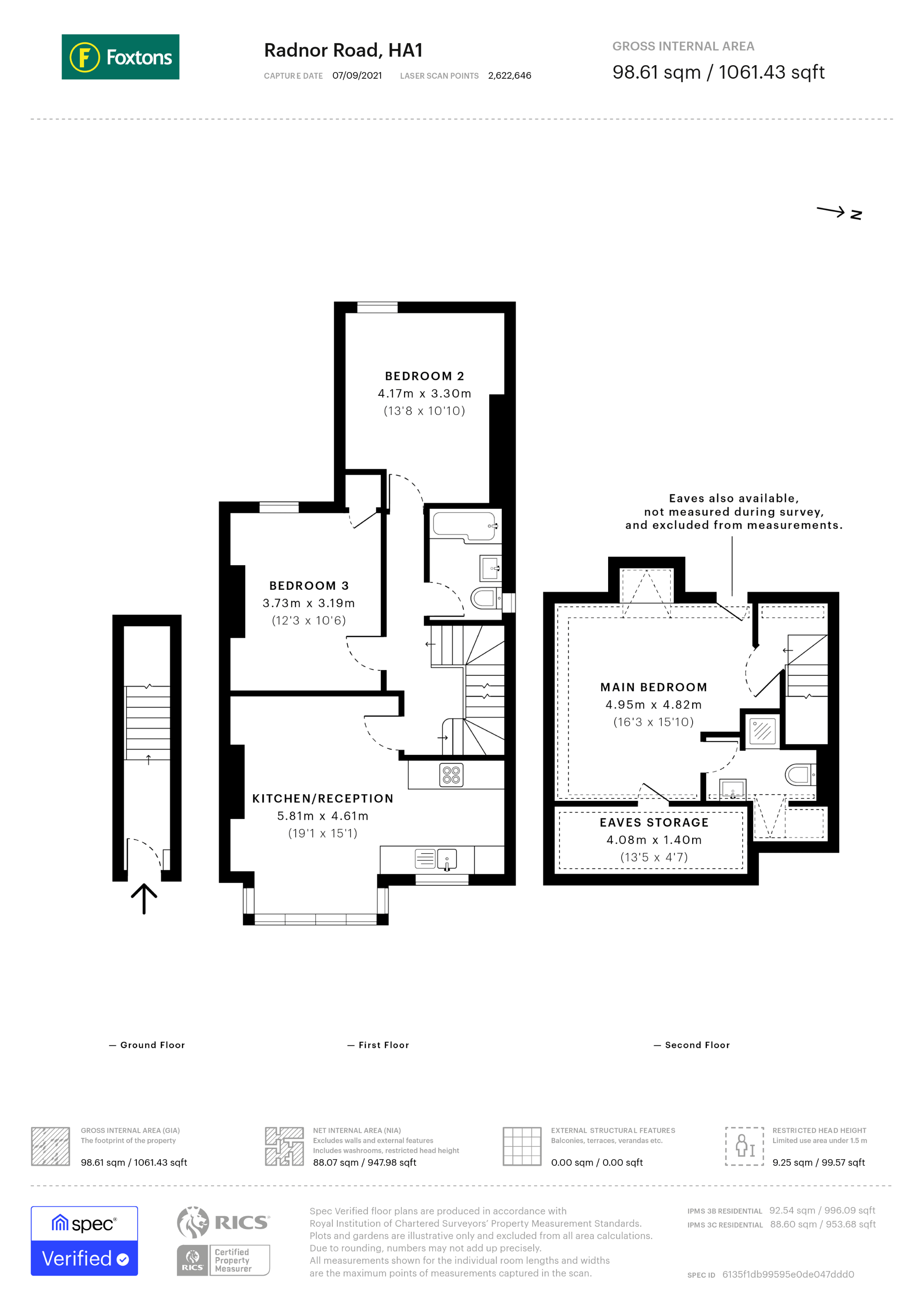 Radnor Road, Harrow HA1, 3 bedroom for sale 59662938