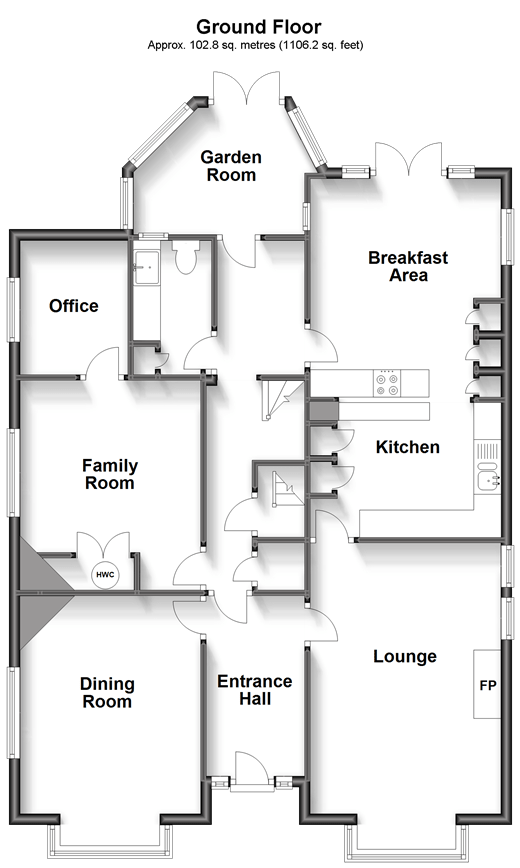 Edwin Road, Rainham, Gillingham, Kent ME8, 4 bedroom detached house for