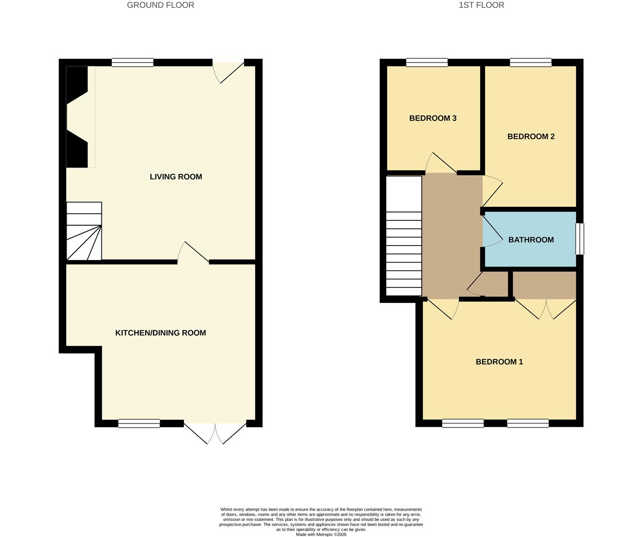 3 bed end terrace house for sale in Cambridge Road, Wadesmill, Ware