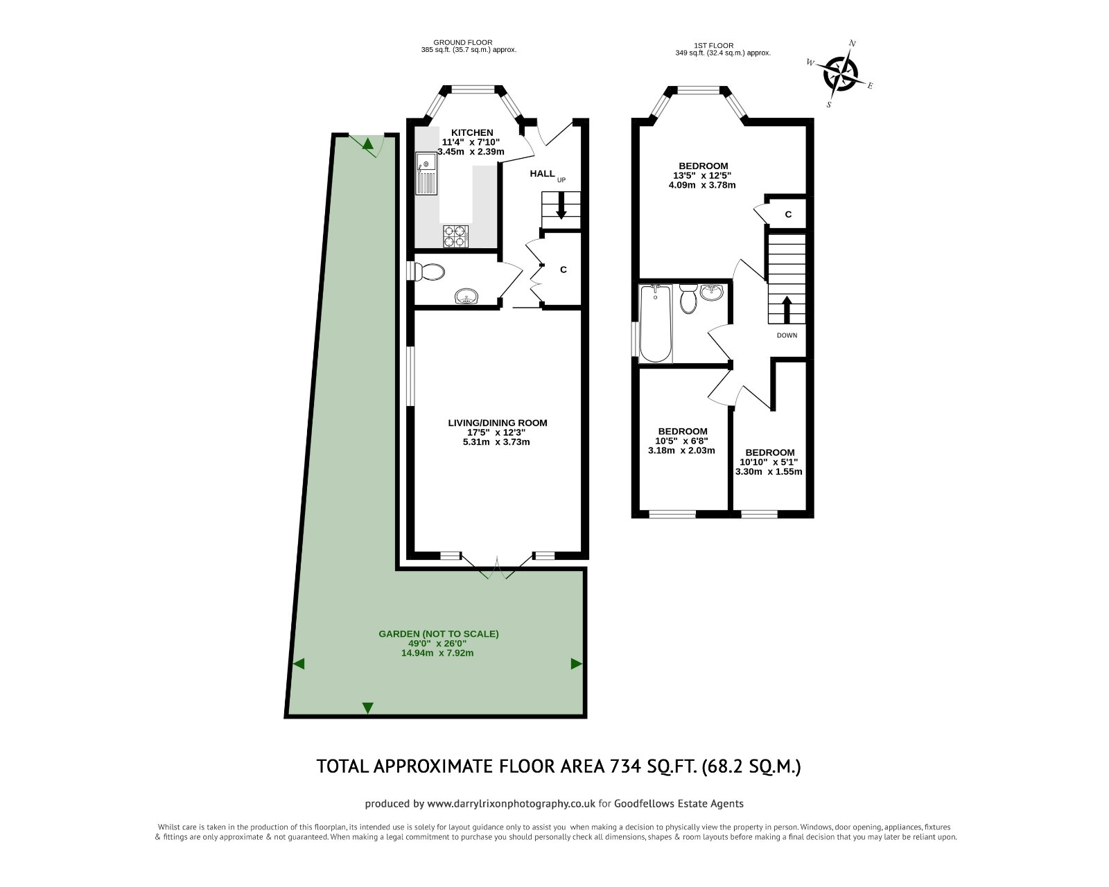 Haslemere Avenue, Mitcham CR4, 3 bedroom end terrace house for sale