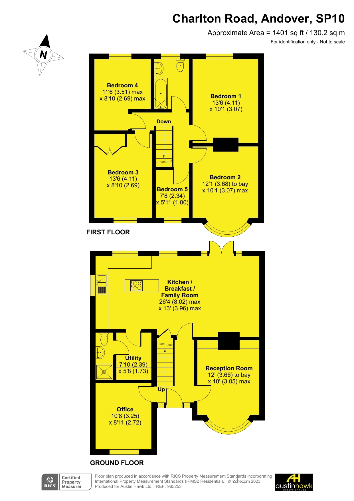 Charlton Road, Andover SP10, 5 bedroom semidetached house for sale