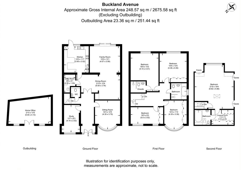 Buckland Avenue, Slough SL3, 5 bedroom detached house for sale