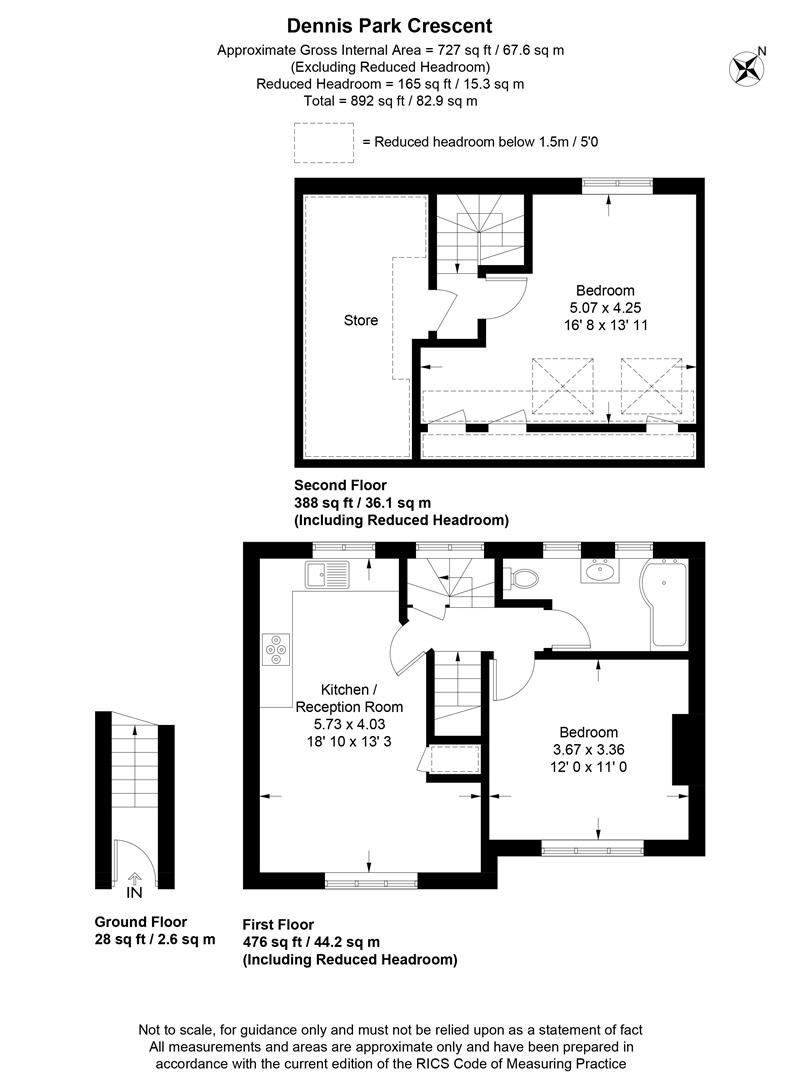 Dennis Park Crescent, London SW20, 2 bedroom for sale