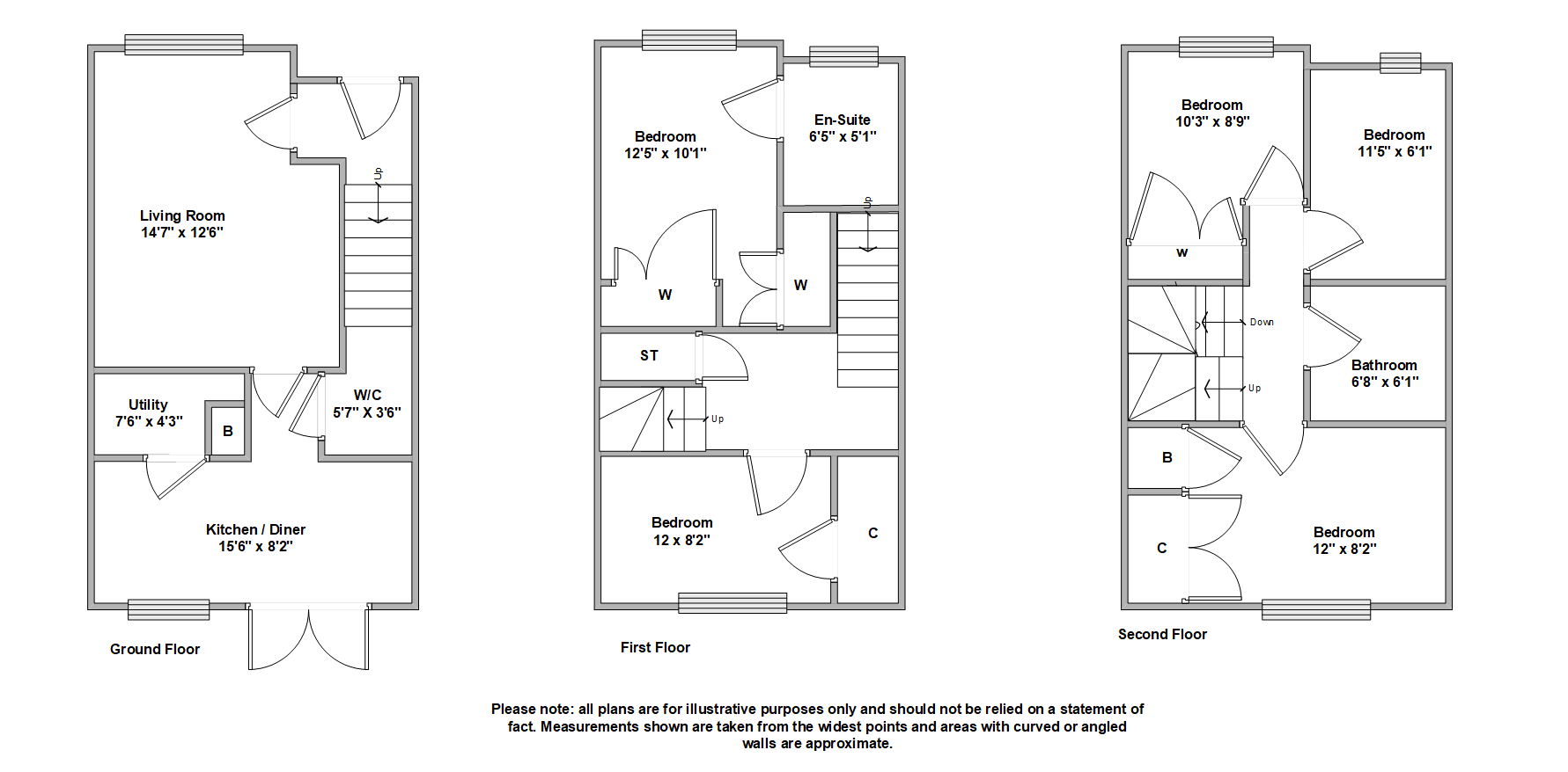 Renfrew Court, Stirling, Stirlingshire FK9, 5 bedroom town house for
