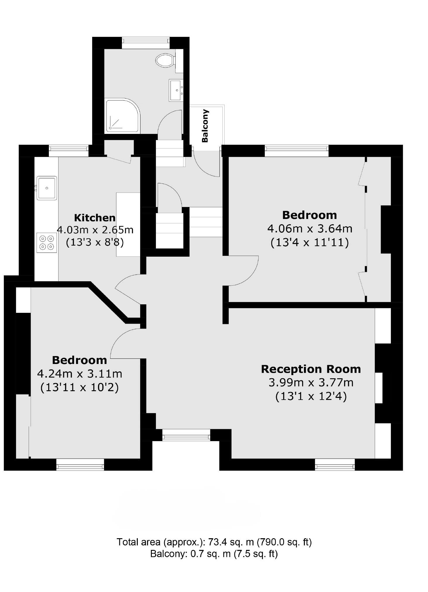 Hammersmith Grove, London W6, 2 bedroom flat for sale 68678557