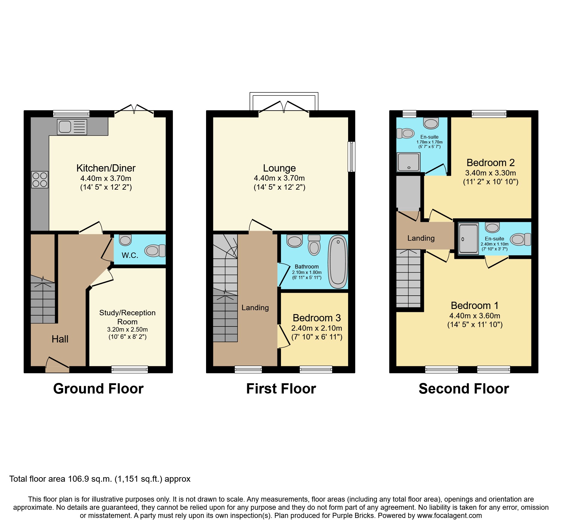 Snowberry Road, Dunmow CM6, 3 bedroom end terrace house for sale