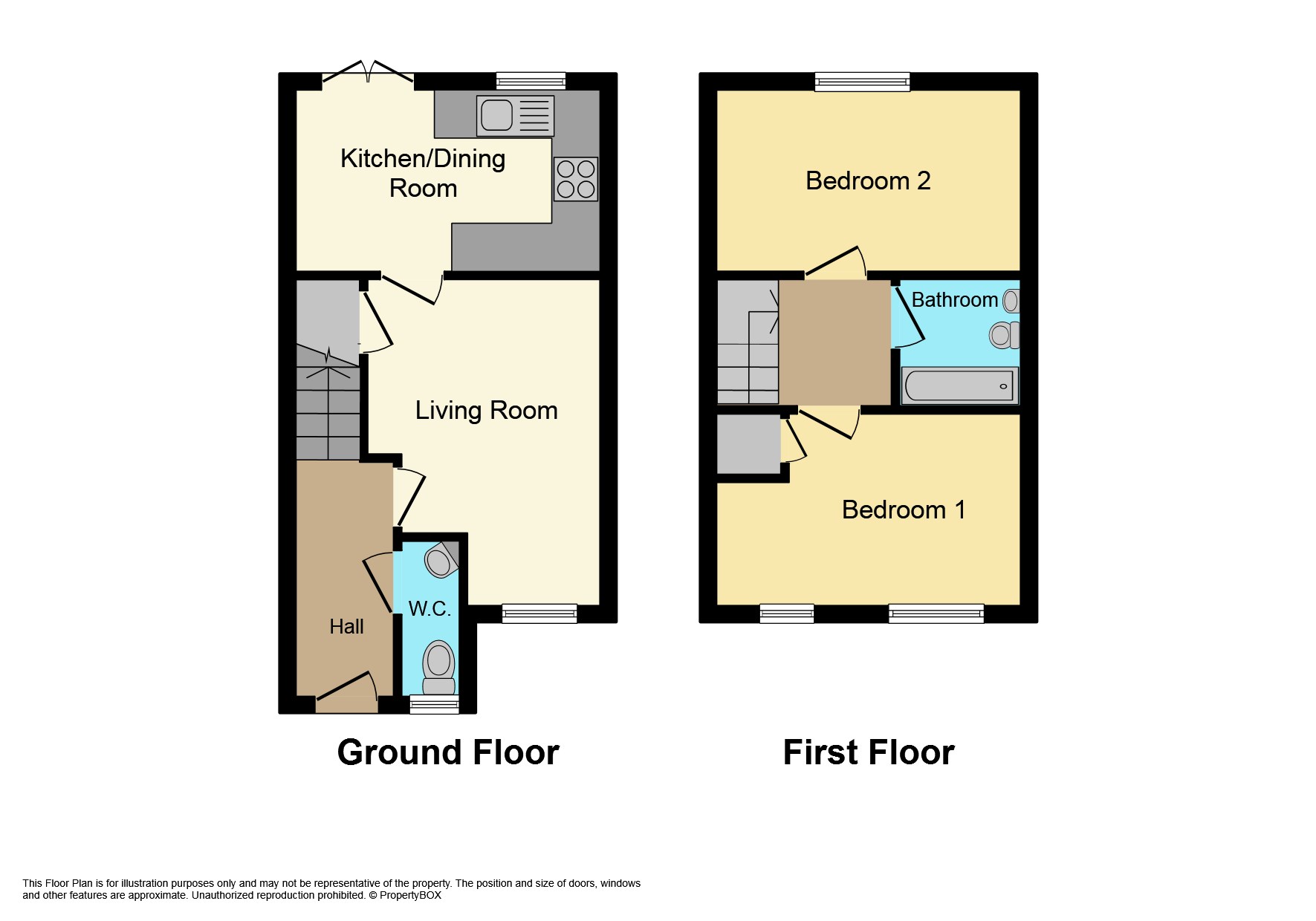 Old Torrington Road, Barnstaple EX31, 2 bedroom end terrace house for
