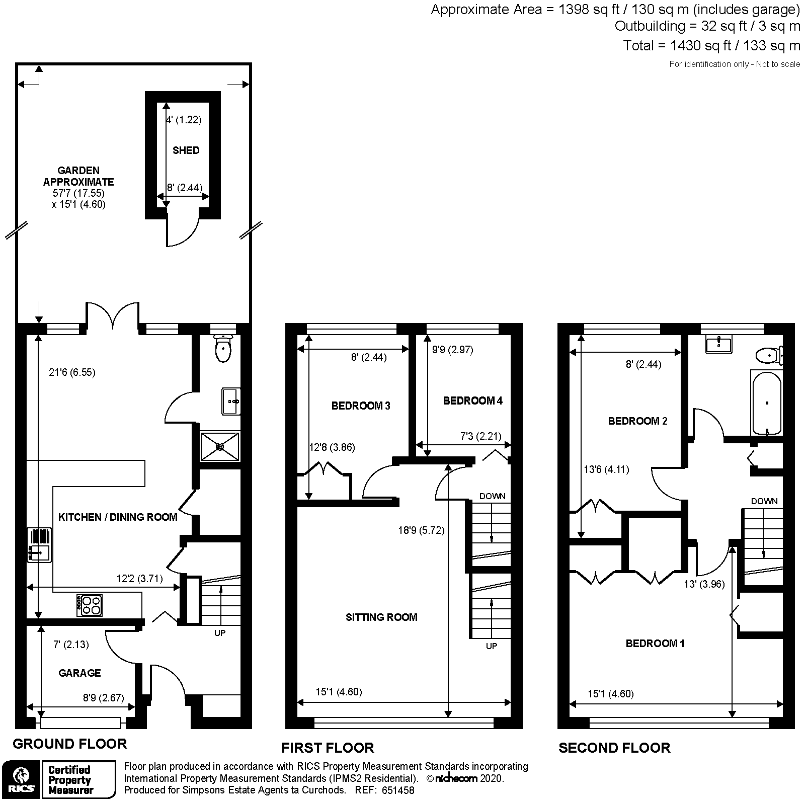 Thetford Road, New Malden KT3, 4 bedroom terraced house for sale