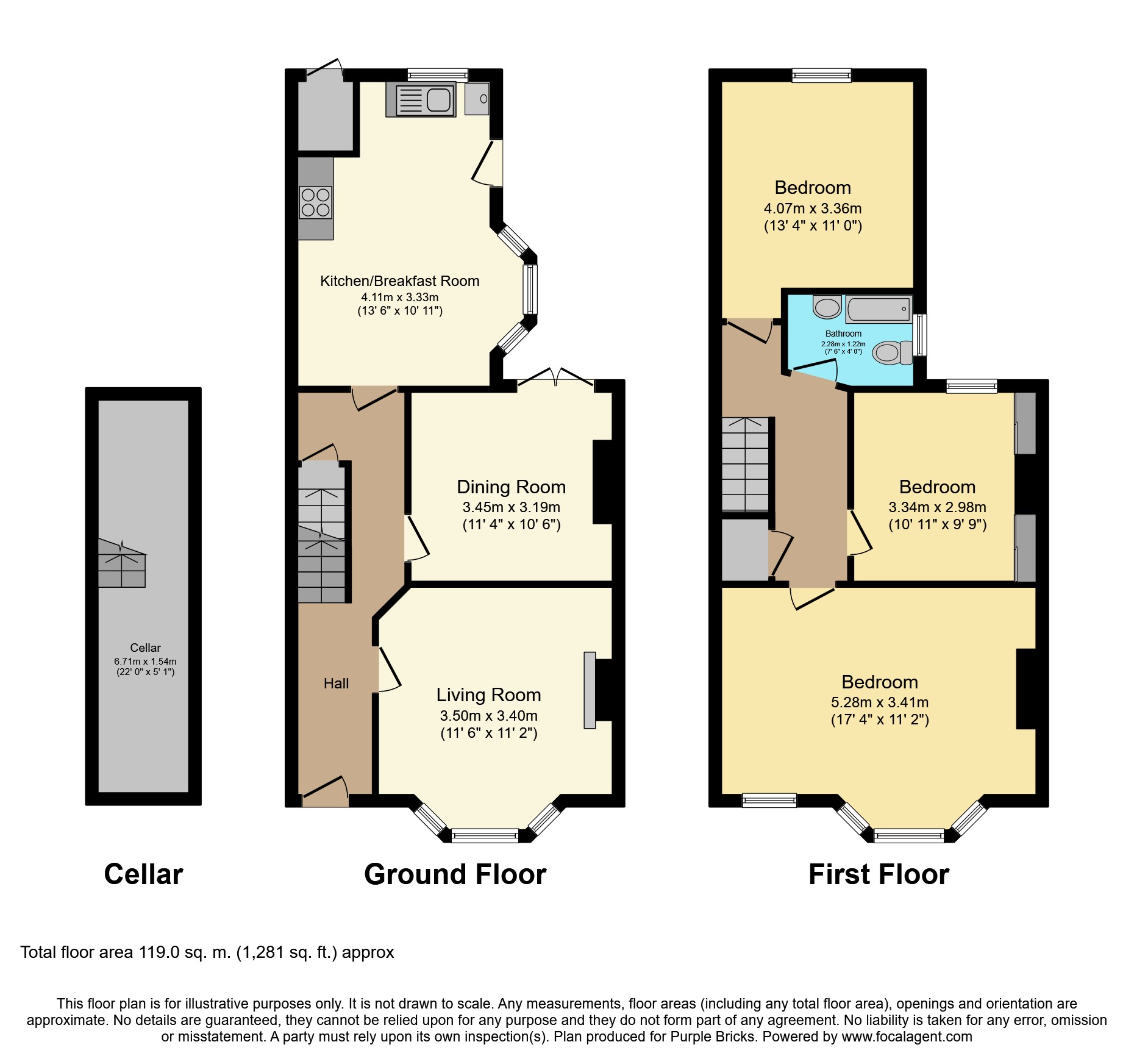 De Vere Gardens, Ilford IG1, 3 bedroom terraced house for sale