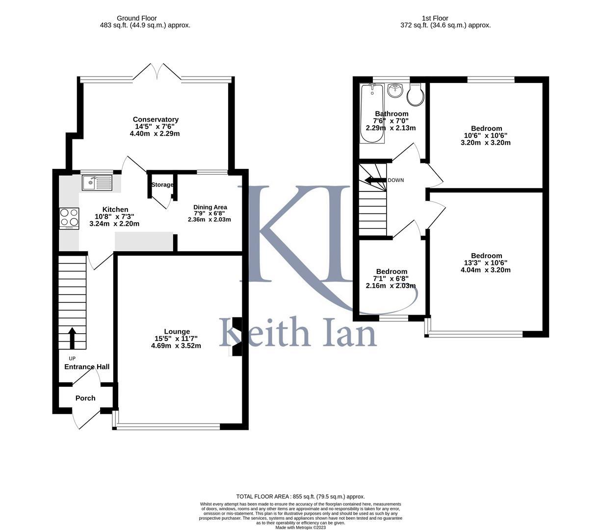 Central Avenue, Waltham Cross EN8, 3 bedroom terraced house for sale