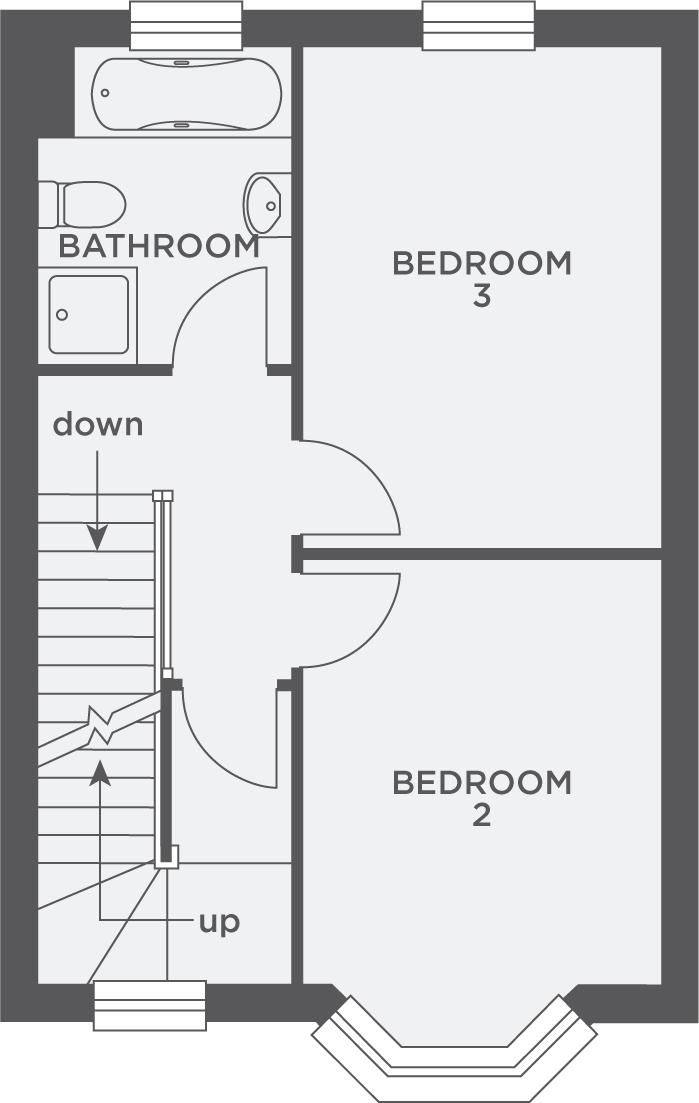 "The Landulph Nansledan" at Newquay TR8, 3 bedroom end terrace house