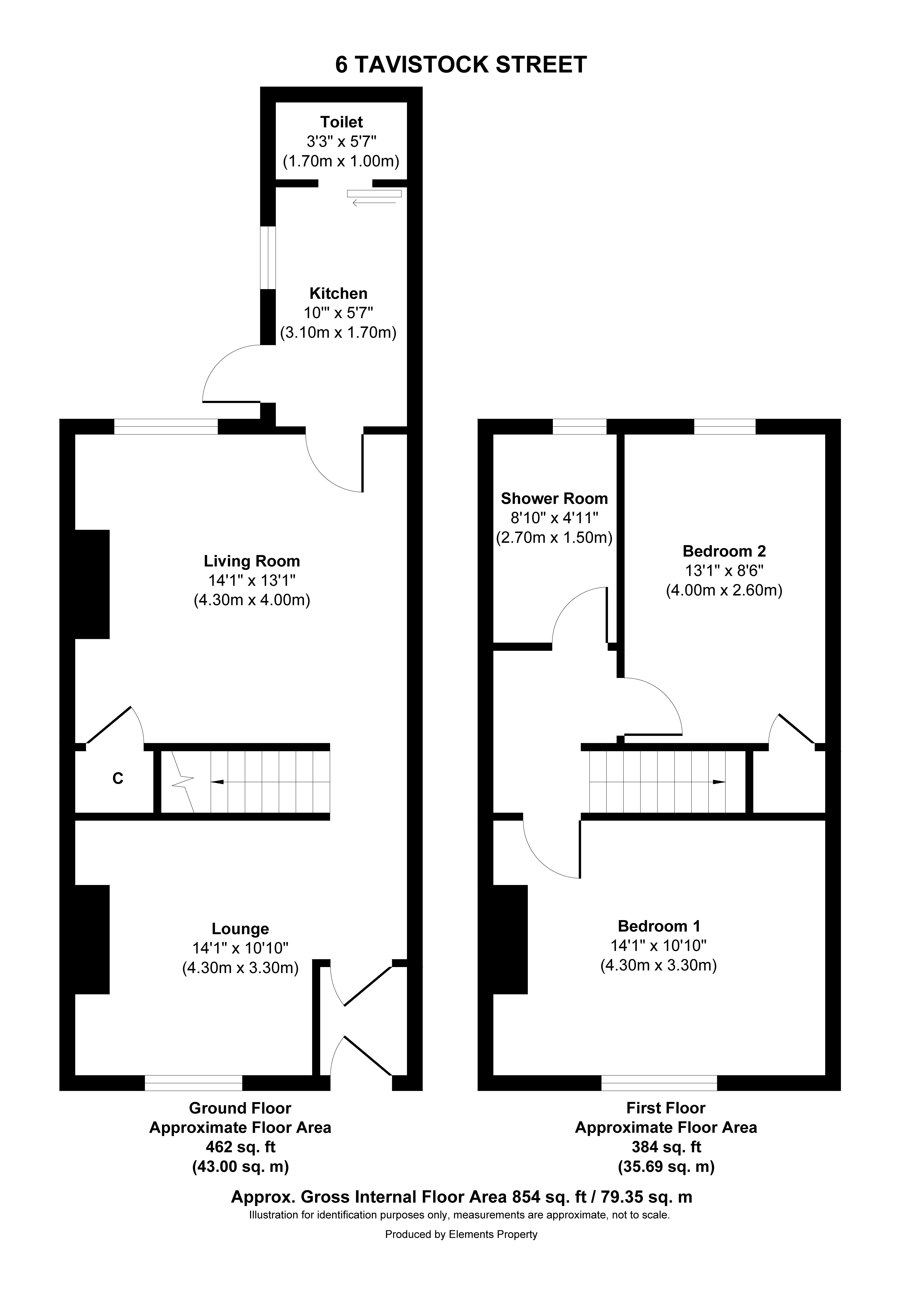 Tavistock Street, Nelson BB9, 2 bedroom terraced house for sale