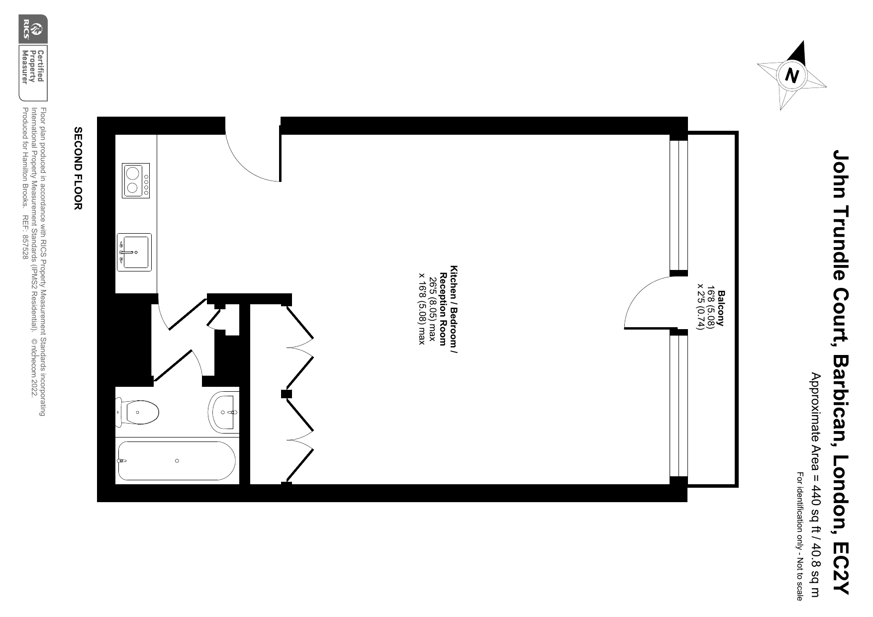 Barbican, London EC2Y, 1 bedroom flat for sale 61691956 PrimeLocation