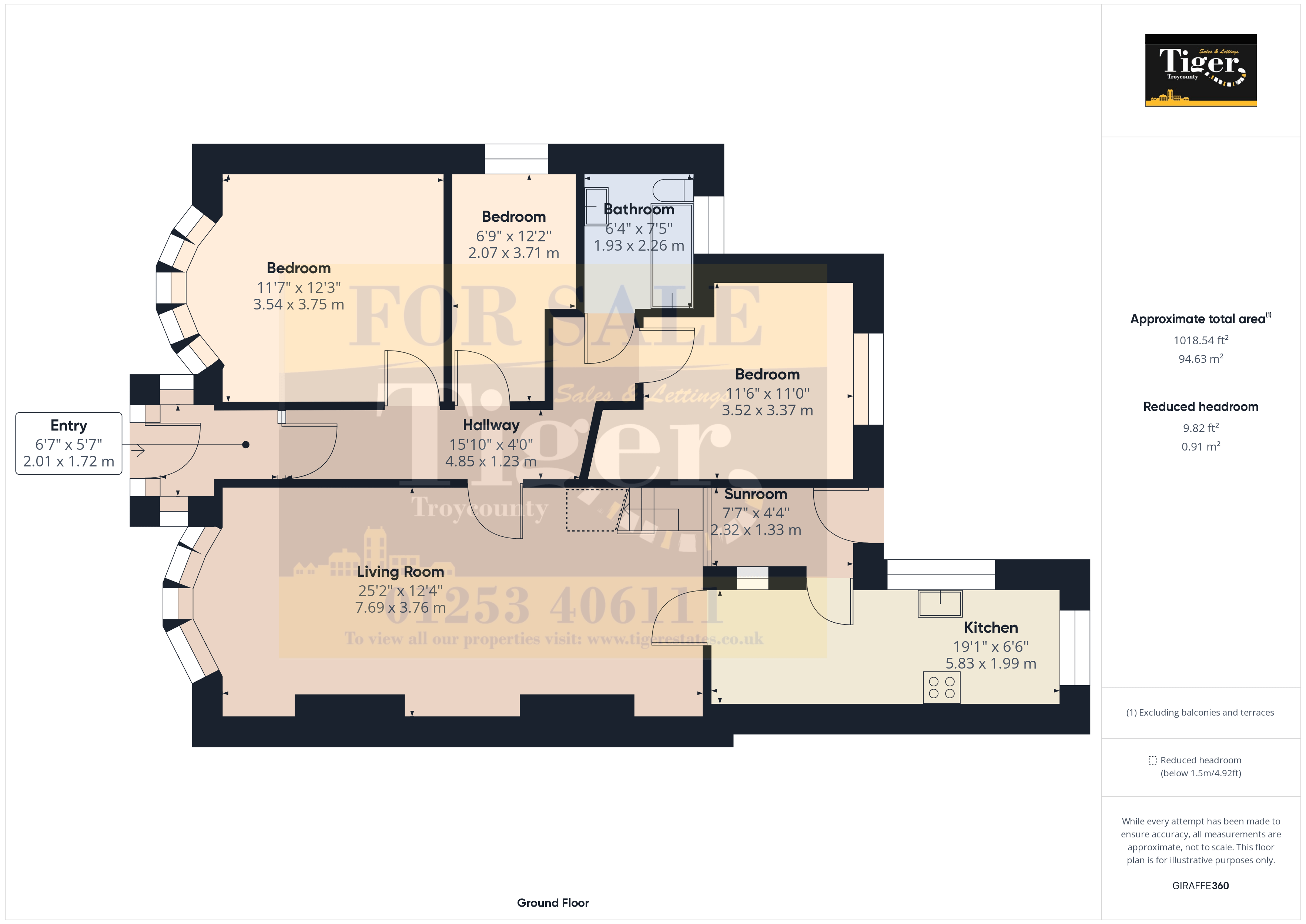 Selby Avenue, Blackpool FY4, 5 bedroom semidetached bungalow for sale
