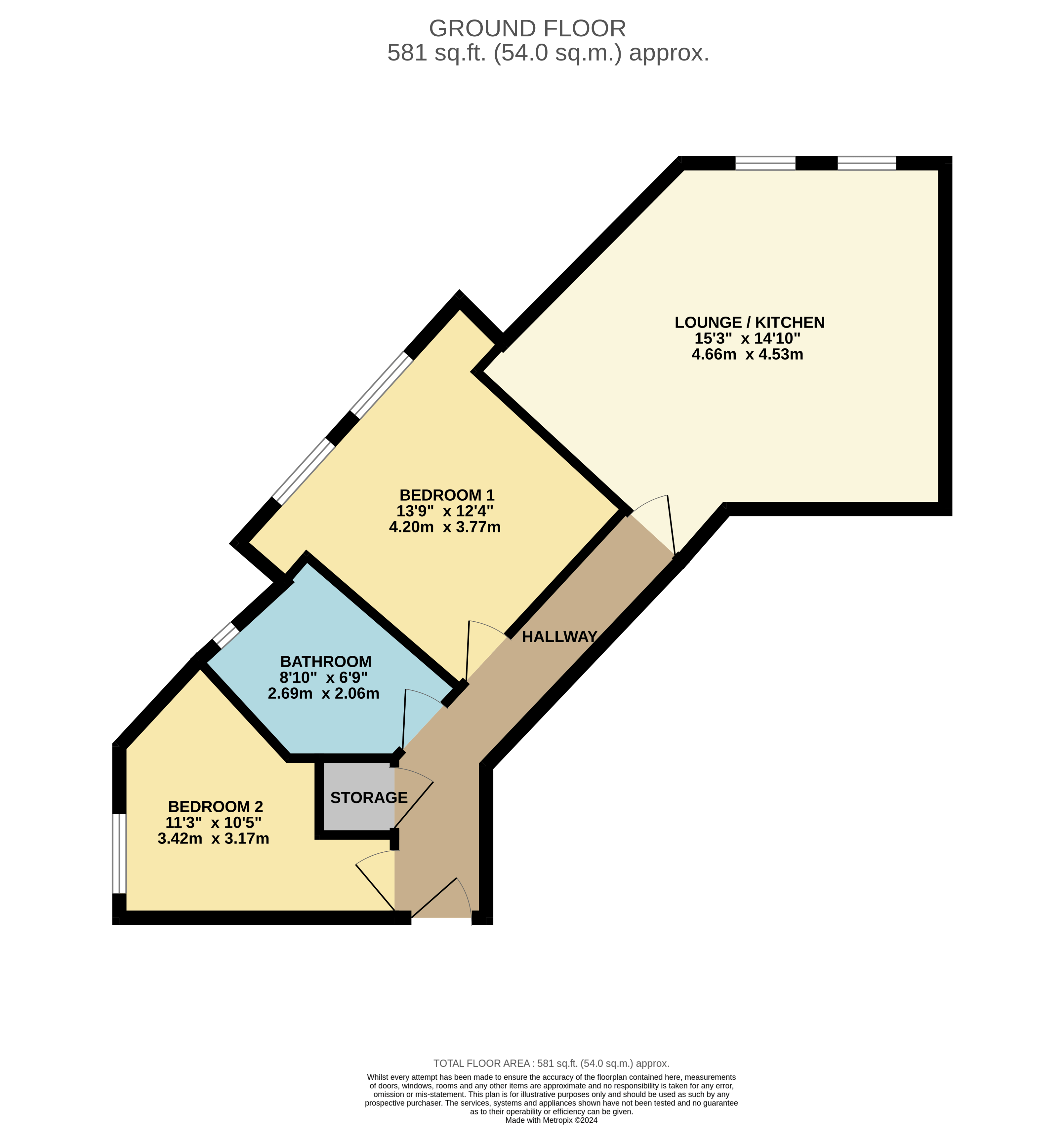 Cromwell Avenue, Reddish, Stockport SK5, 2 bedroom flat for sale