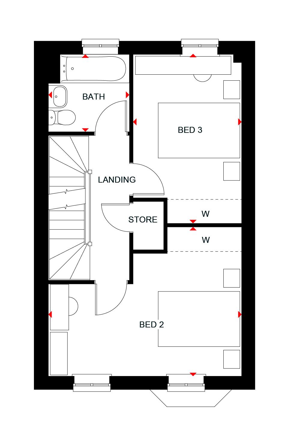 Longmeanygate, Midge Hall, Leyland PR26, 3 bedroom terraced house for